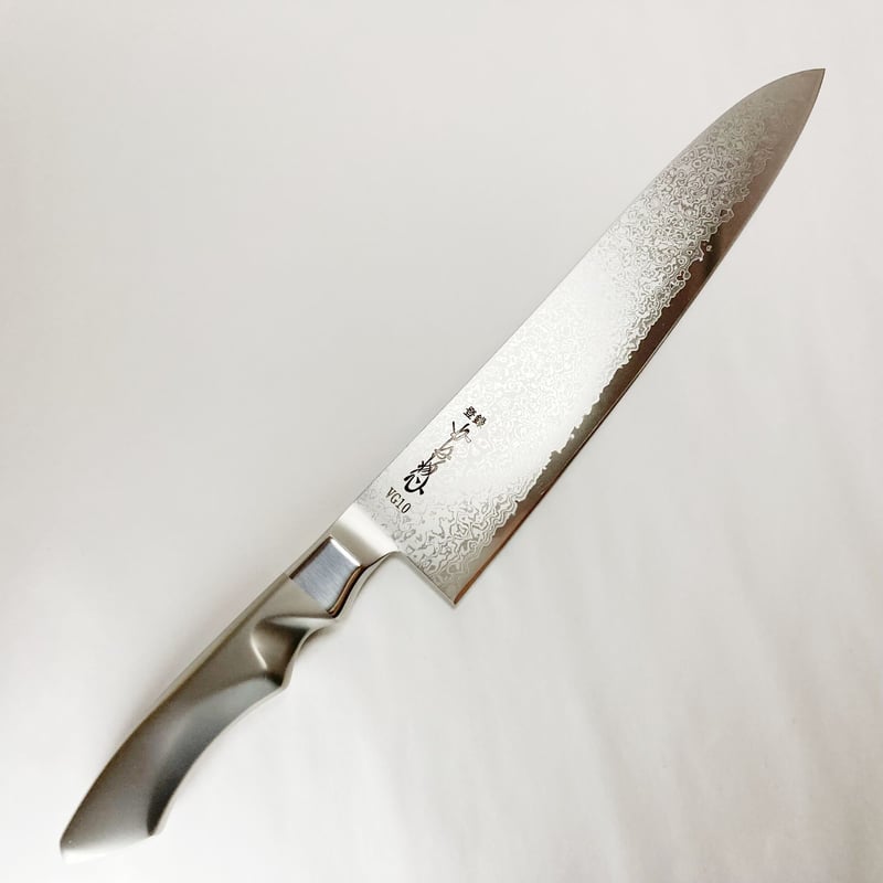 牛刀 ダマスカス鋼 VG10 8寸(240mm)オールステンレス一体型 牛刀 ダマスカス鋼 VG10 8寸(240mm)オールステンレス一体型