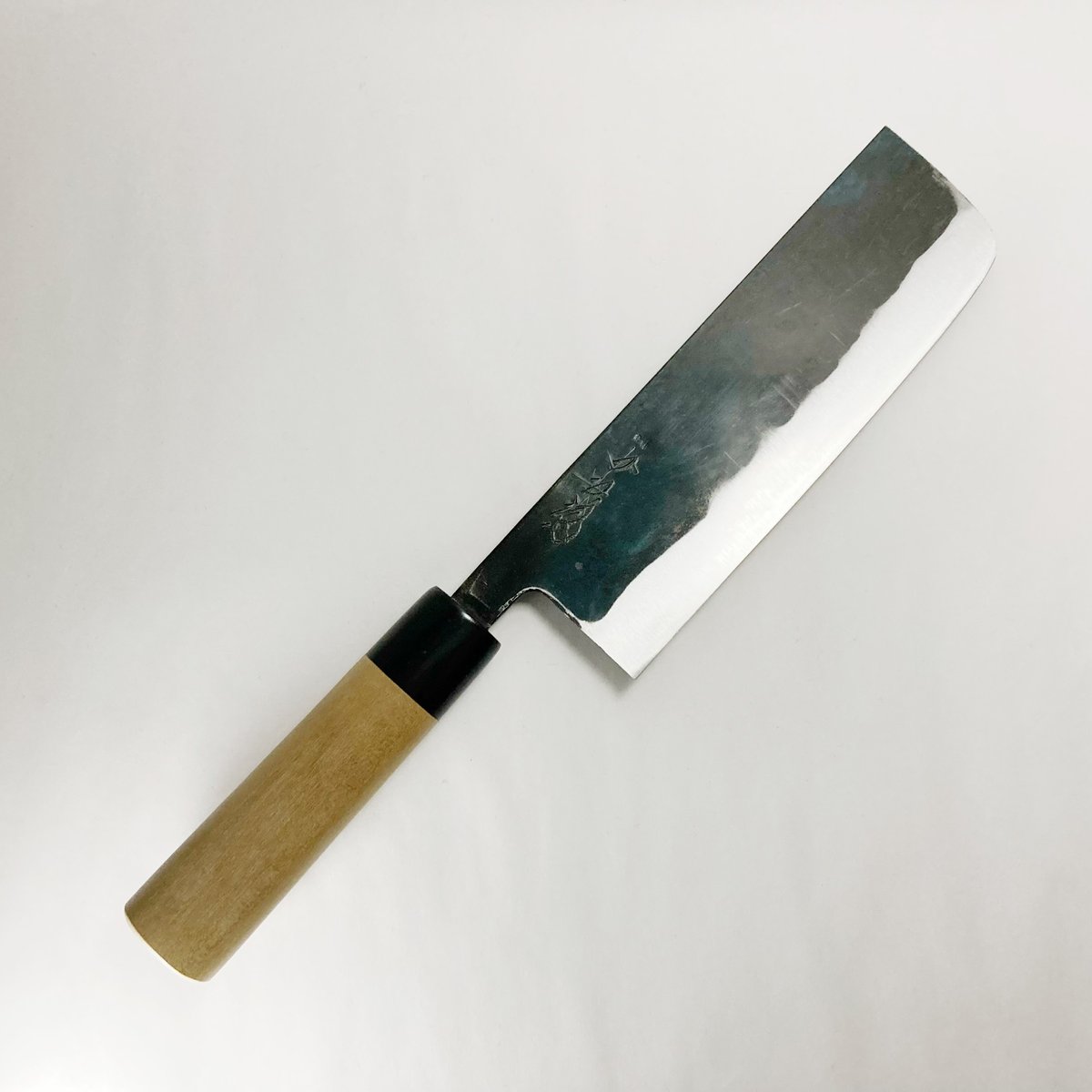 菜切り包丁 青鋼 水牛柄 160mm | 刃物の老舗 本家かね惣 菜切り包丁 青鋼 水牛柄 160mm | 刃物の老舗 本家かね惣