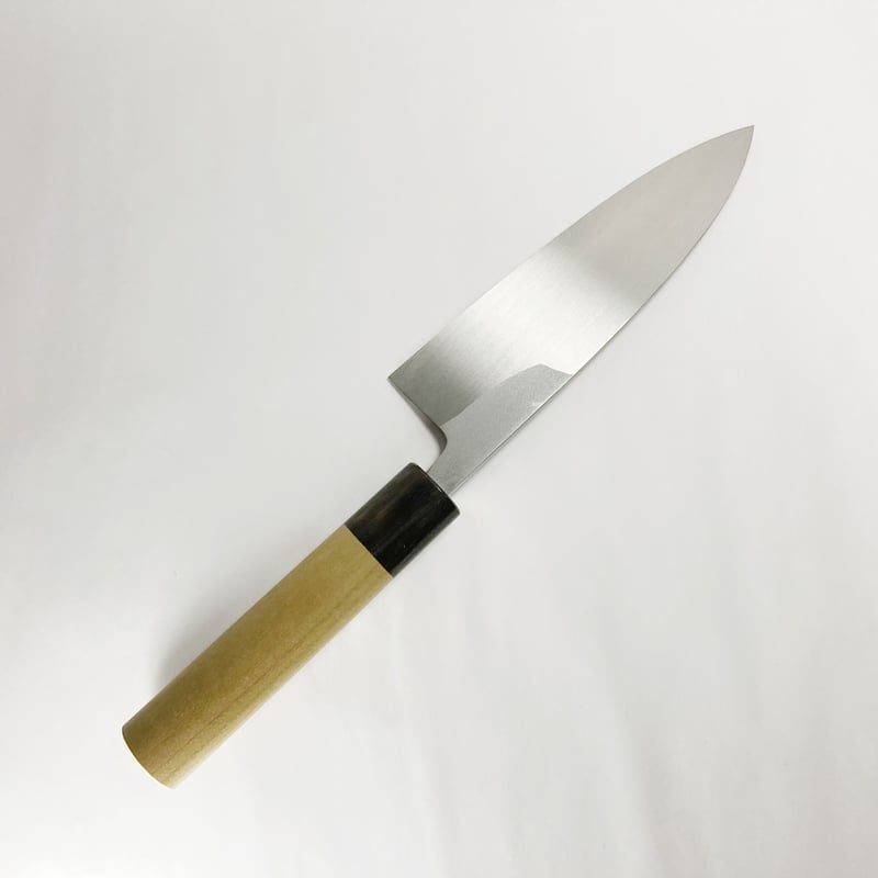 出刃包丁 白鋼 霞 水牛柄 5寸(150mm) | 刃物の老舗 本家かね惣 出刃包丁 白鋼 霞 水牛柄 5寸(150mm) | 刃物の老舗 本家かね惣