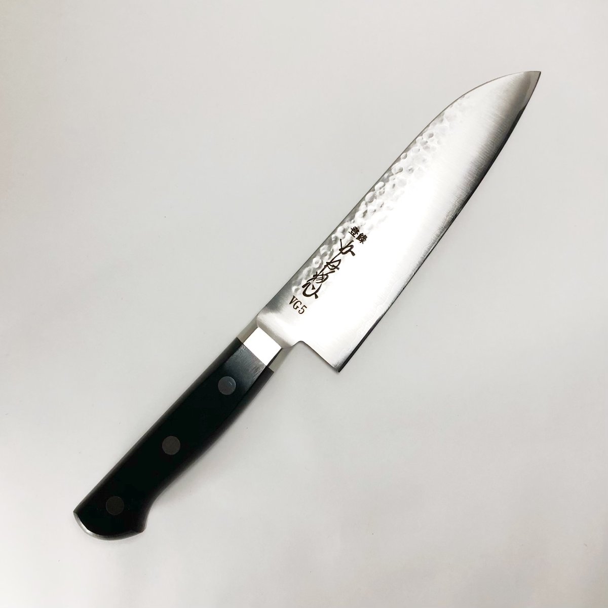 小三徳包丁 ステンレス鋼 VG5 5寸(150mm) 鎚目仕様 | 刃物の 小三徳包丁 ステンレス鋼 VG5 5寸(150mm) 鎚目仕様 | 刃物の