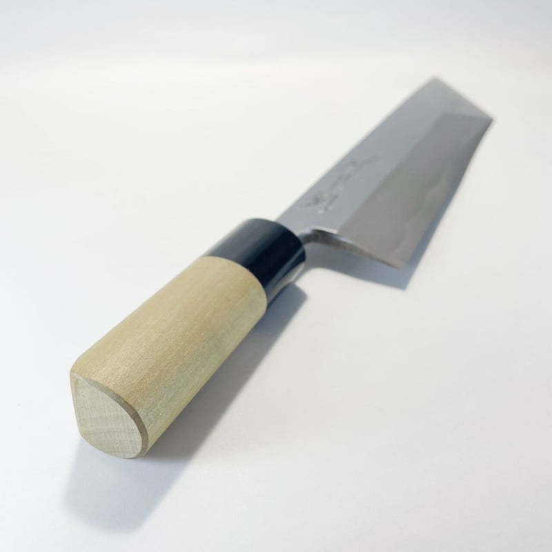 鰻裂き包丁 青鋼 霞 水牛柄 8寸(240mm) | 刃物の老舗 本家かね 鰻裂き包丁 青鋼 霞 水牛柄 8寸(240mm) | 刃物の老舗 本家かね