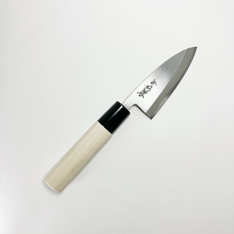 出刃包丁 白鋼 プラ柄 3寸(90mm) | 刃物の老舗 本家かね惣 出刃包丁 白鋼 プラ柄 3寸(90mm) | 刃物の老舗 本家かね惣