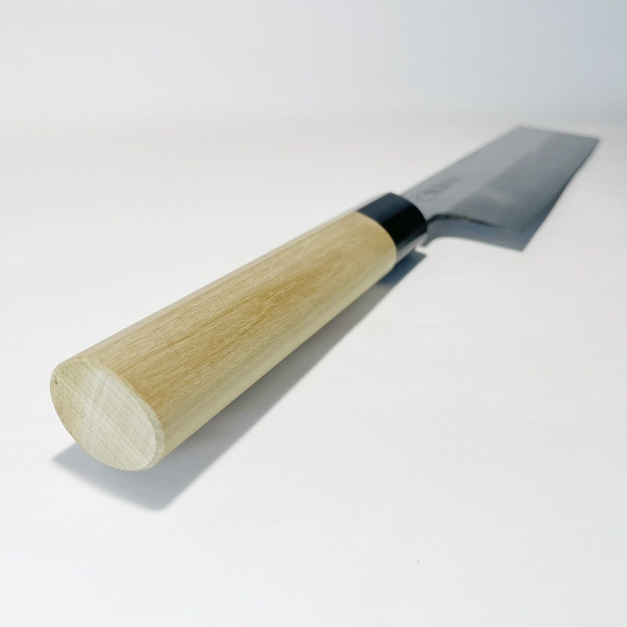 本焼薄刃包丁 白鋼 水牛柄 7寸5分（225mm） | 刃物の老舗 本家かね惣