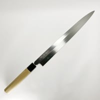 薄刃包丁 白鋼 霞 水牛柄 7寸（210mm） | 刃物の老舗 本家かね惣