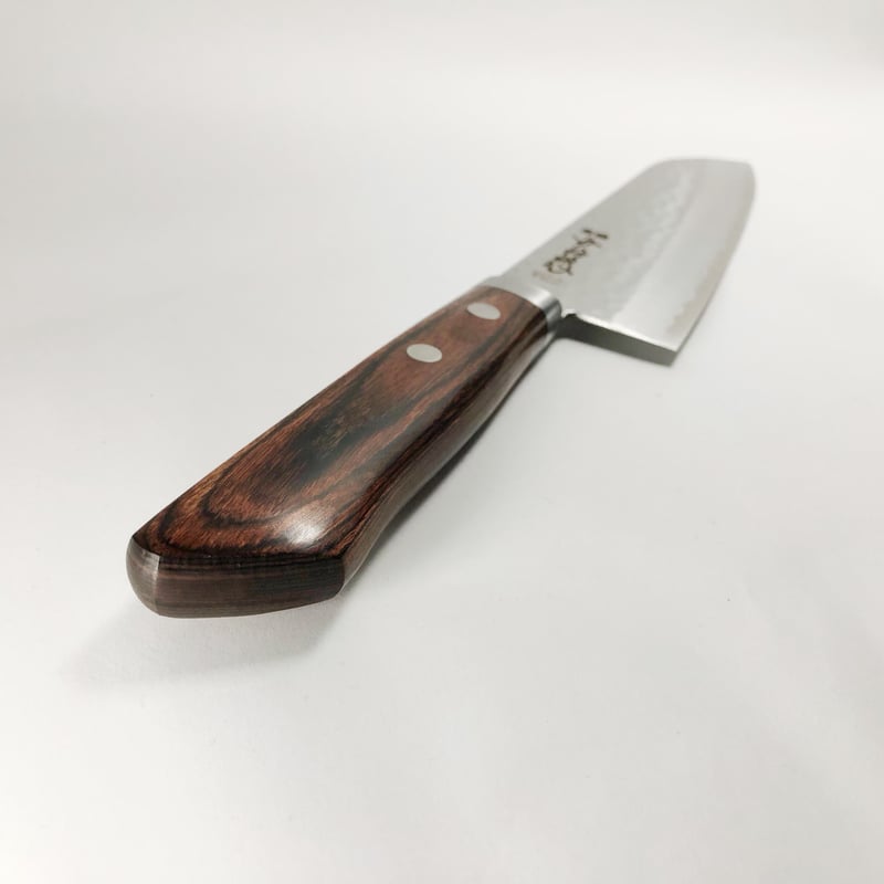 三徳包丁 ステンレス鋼 VG2 170mm 鎚目仕様 | 刃物の老舗 本家 三徳包丁 ステンレス鋼 VG2 170mm 鎚目仕様 | 刃物の老舗 本家