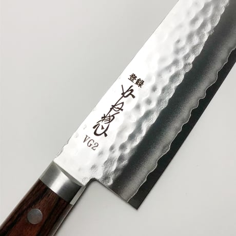 三徳包丁 ステンレス鋼 VG2 170mm 鎚目仕様