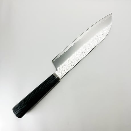 三徳包丁 ステンレス鋼 VG10 グレー柄 165mm 鎚目仕様