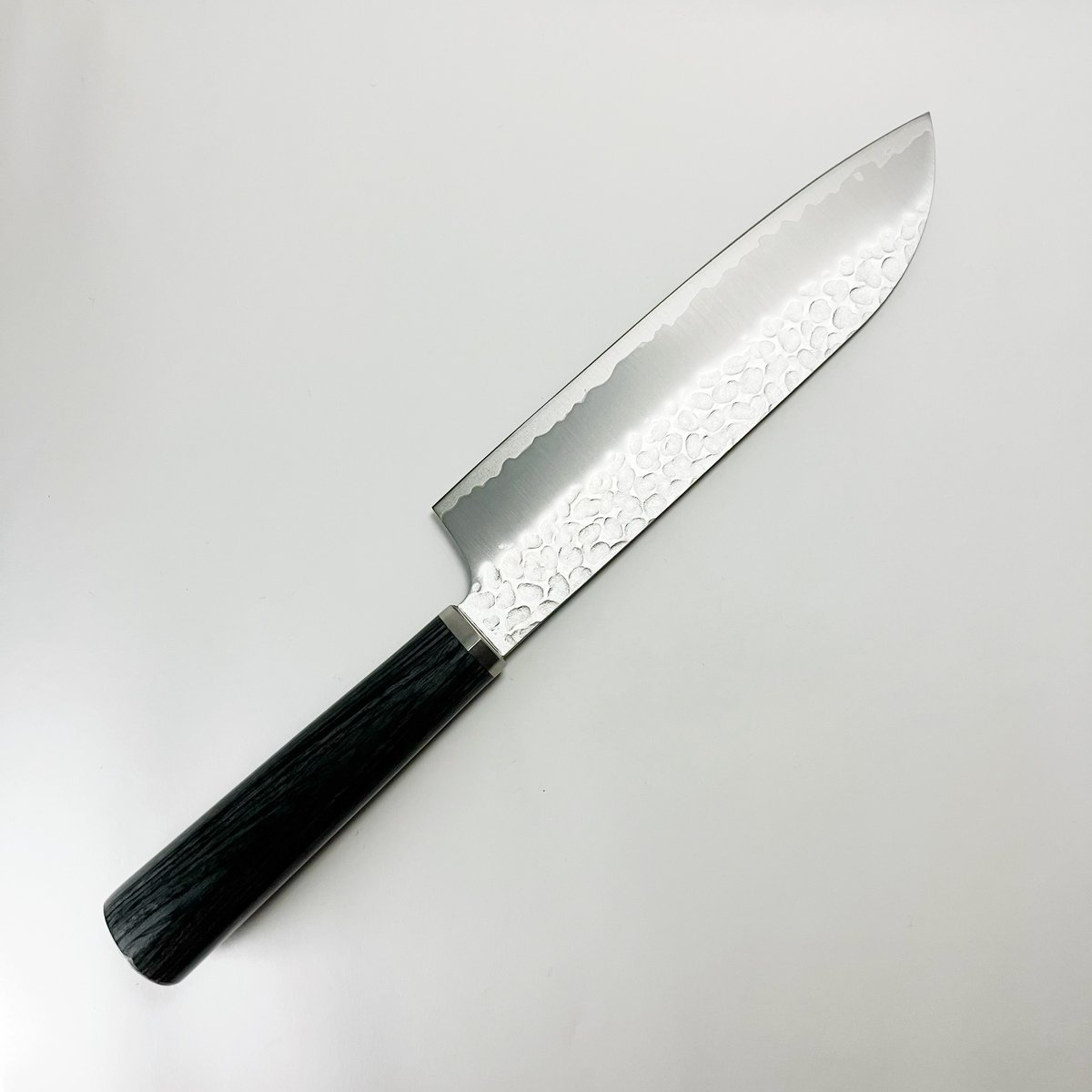 三徳包丁 ステンレス鋼 VG10 グレー柄 165mm 鎚目仕様 | 刃物の老舗