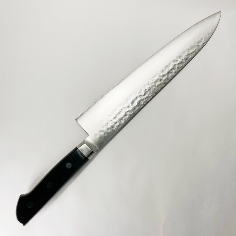 牛刀 ステンレス鋼 VG5 8寸(240mm) 鎚目仕様 | 刃物の老舗 牛刀 ステンレス鋼 VG5 8寸(240mm) 鎚目仕様 | 刃物の老舗