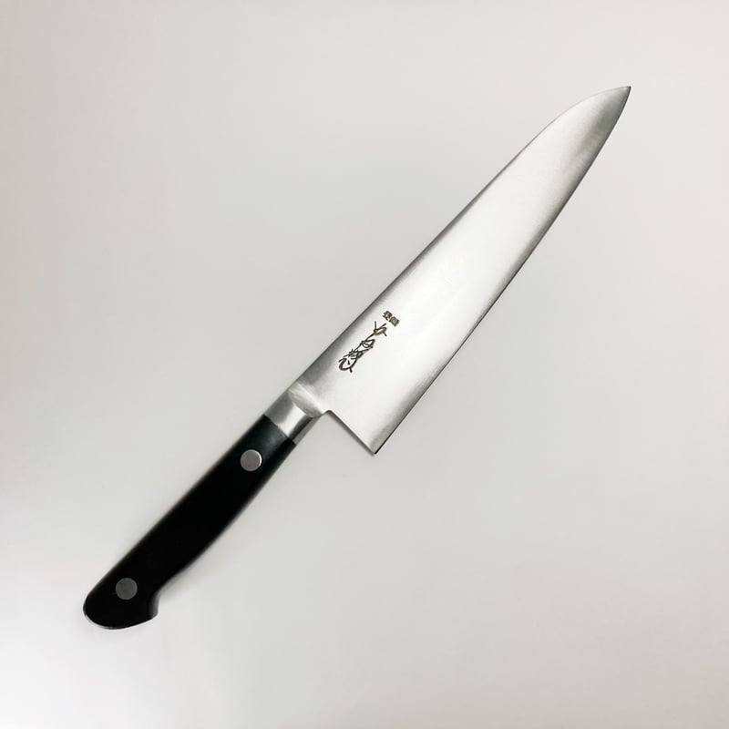 ツバ付牛刀 鋼 6寸(180mm) | 刃物の老舗 本家かね惣 | 【公式 ツバ付牛刀 鋼 6寸(180mm) | 刃物の老舗 本家かね惣 | 【公式