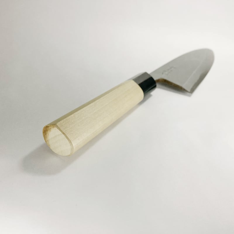 出刃包丁 白鋼 霞 水牛柄 6寸(180mm) | 刃物の老舗 本家かね惣 出刃包丁 白鋼 霞 水牛柄 6寸(180mm) | 刃物の老舗 本家かね惣