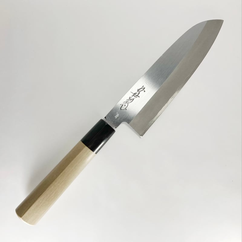 三徳包丁 青鋼 水牛柄 180mm | 刃物の老舗 本家かね惣 | 【公式 三徳包丁 青鋼 水牛柄 180mm | 刃物の老舗 本家かね惣 | 【公式