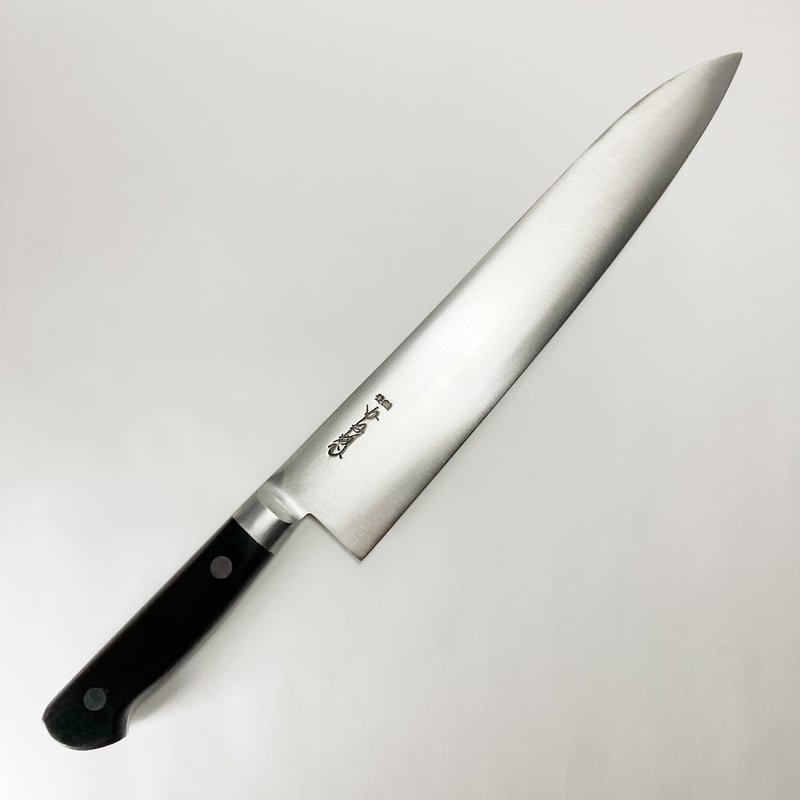 ツバ付牛刀 鋼 8寸(240mm) | 刃物の老舗 本家かね惣 | 【公式 ツバ付牛刀 鋼 8寸(240mm) | 刃物の老舗 本家かね惣 | 【公式