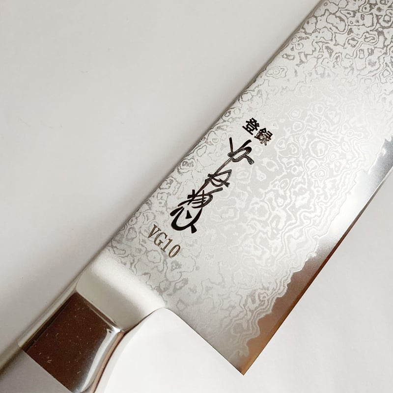 牛刀 ダマスカス鋼 VG10 8寸(240mm)オールステンレス一体型 牛刀 ダマスカス鋼 VG10 8寸(240mm)オールステンレス一体型