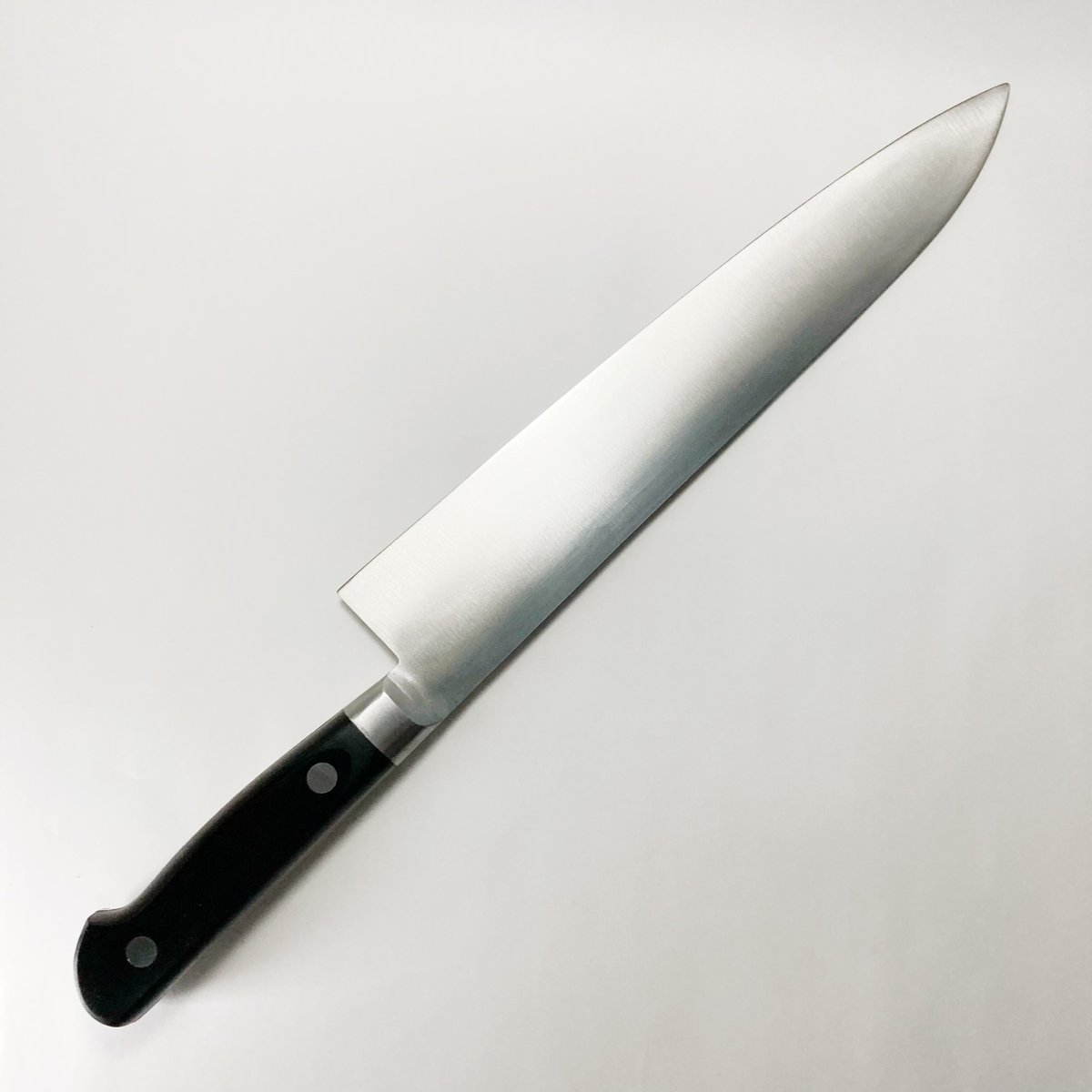 ツバ付牛刀 鋼 8寸(240mm) | 刃物の老舗 本家かね惣 | 【公式 ツバ付牛刀 鋼 8寸(240mm) | 刃物の老舗 本家かね惣 | 【公式