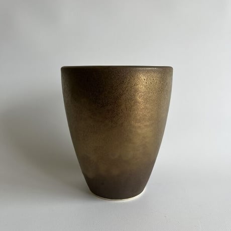 Chocolate Gold /チョコレートゴールド（型/カナリア）　花瓶