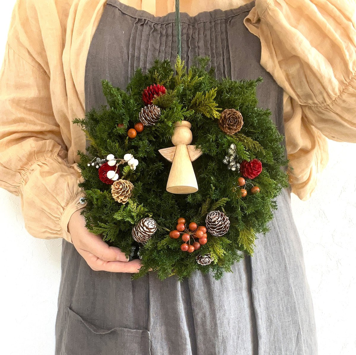 秋冬限定 】 オーダーメイドリース / プリザーブドフラワー | Little