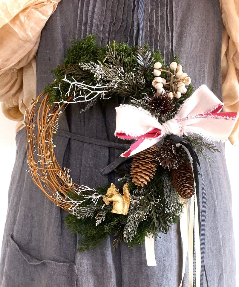 冬の森のリース 】 М | Little Gardener