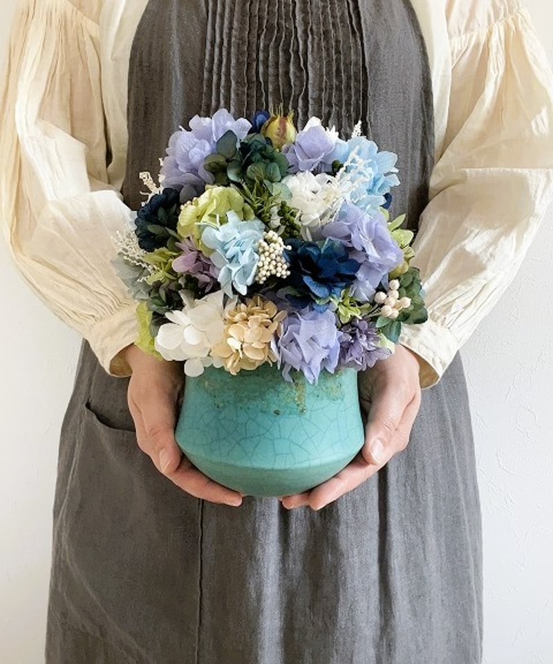 Hydrangea - Aquilegia(ハイドランジア-アキレギア) Hydrangea / ハイドランジア】 L オーシャン | Little Gardener