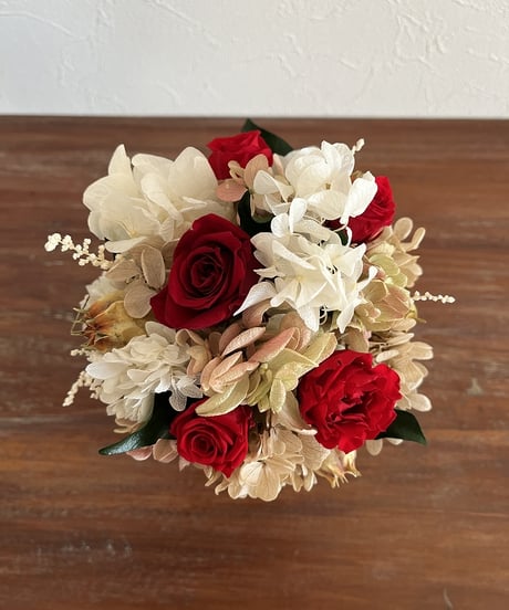 ●Rose number   「 5/ five 」    あなたに出会えて心から嬉しい 　（赤）