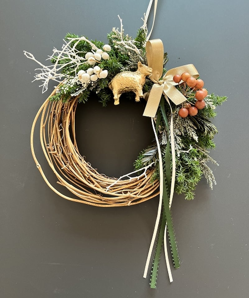 冬の森のリース 】 S シープ | Little Gardener