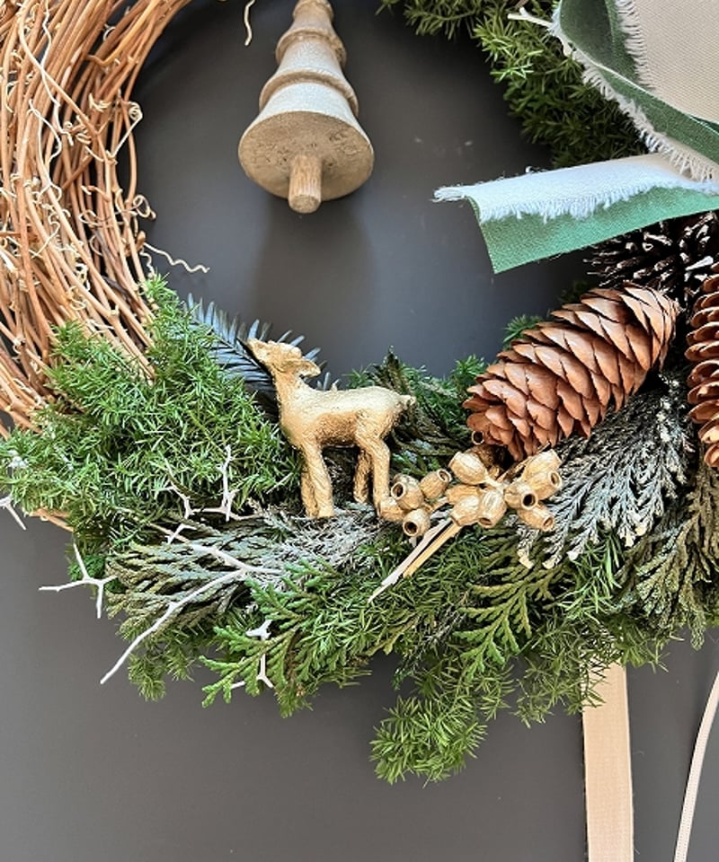 冬の森のリース 】 L | Little Gardener