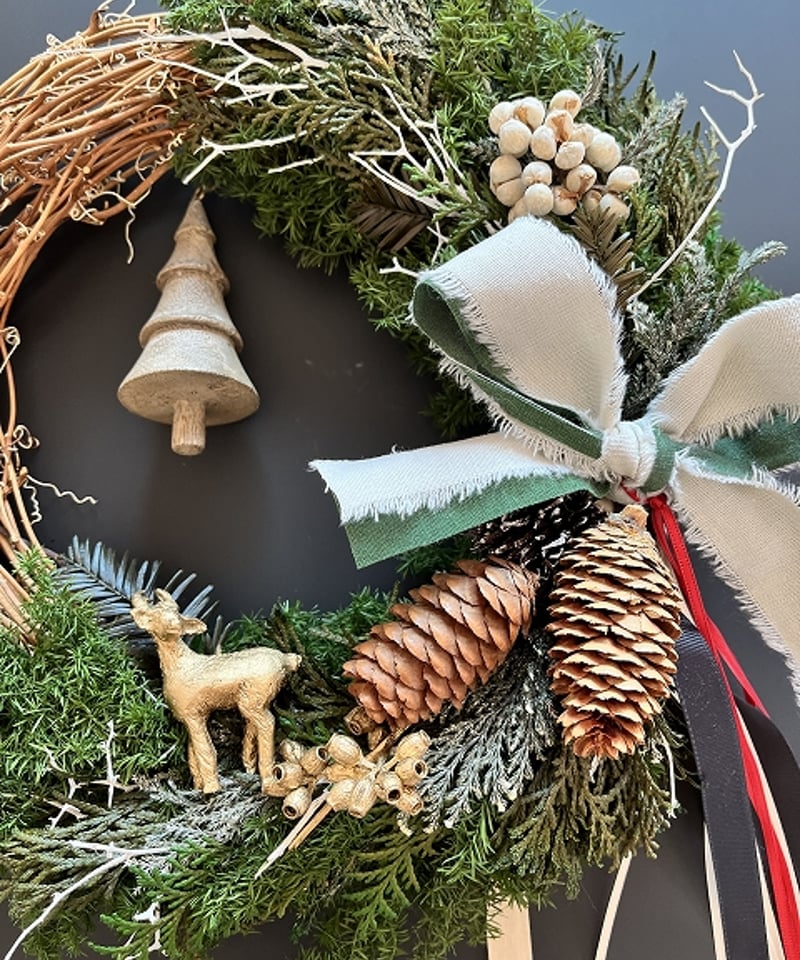 冬の森のリース 】 L | Little Gardener