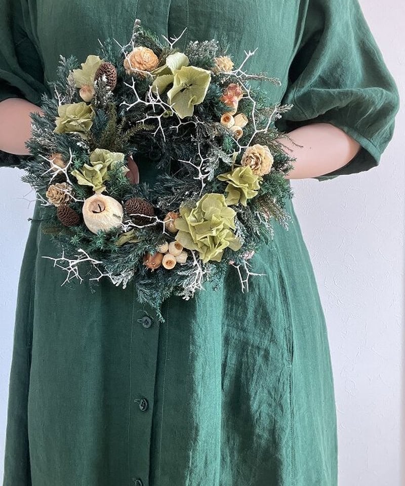 秋冬限定 】 オーダーメイドリース / プリザーブドフラワー | Little