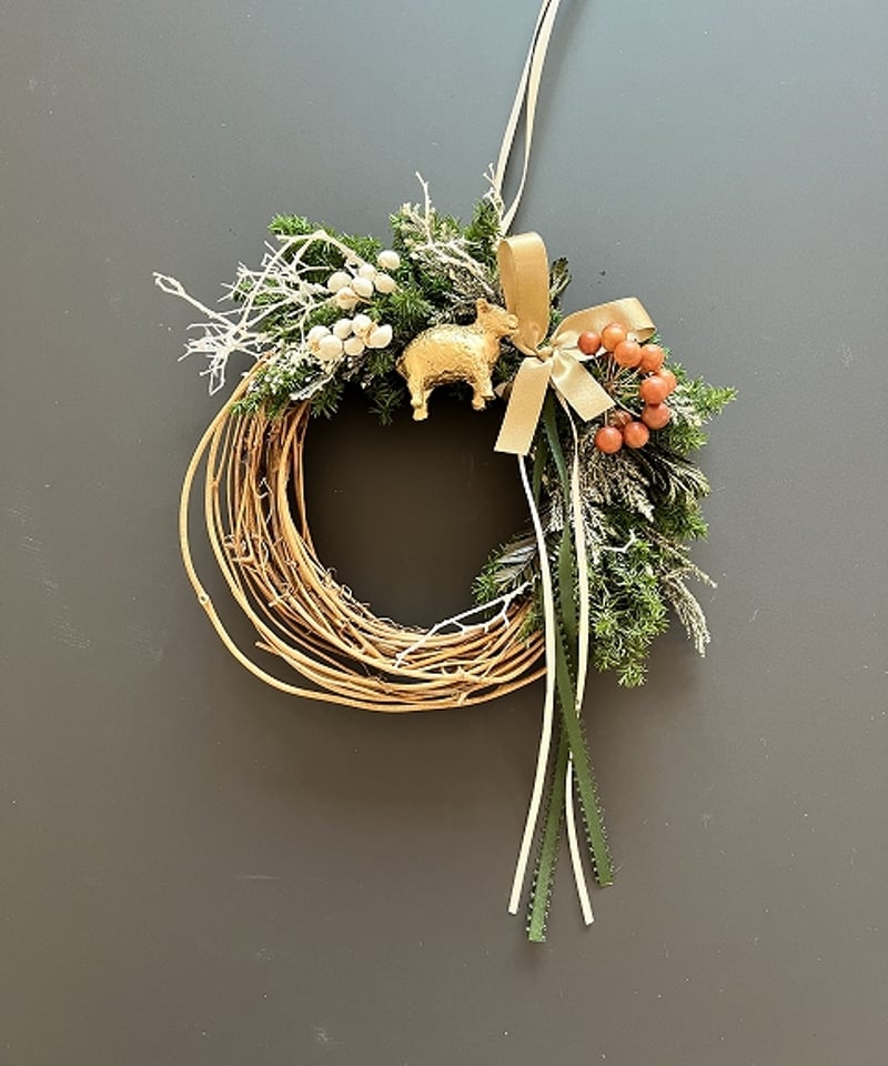 冬の森のリース 】 S シープ | Little Gardener