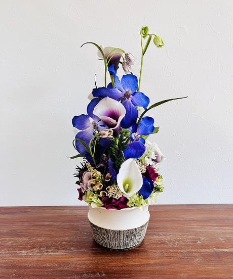 【oh flowers / オーフラワーズ】　Look from all angles   /  Vanda ヒスイラン