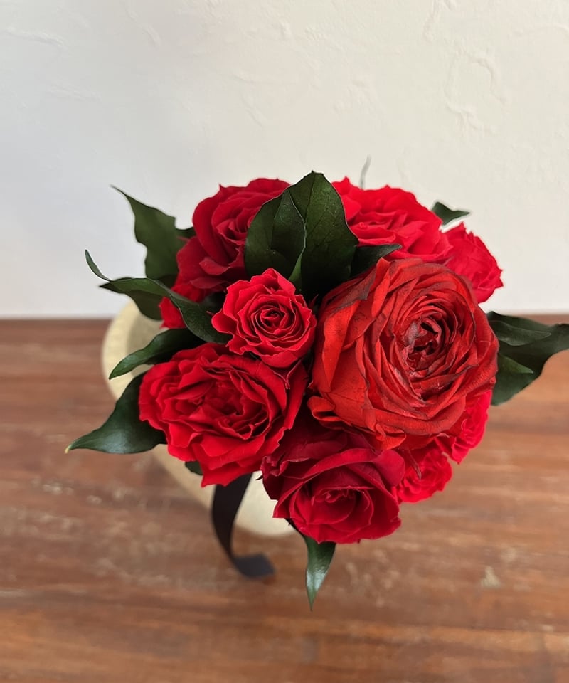○Dozen rose / ダズンローズ 12本のバラの花 （赤 / ブーケタイプ）