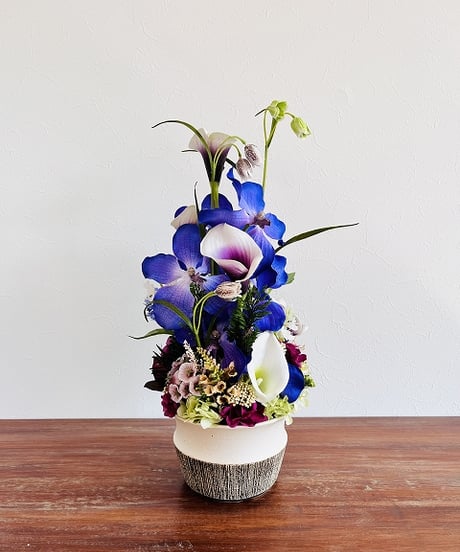 【oh flowers / オーフラワーズ】　Look from all angles   /  Vanda ヒスイラン