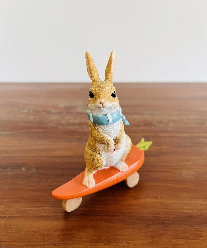 うさぎタウンの仲間たち】 スケートボードにのるうさぎ | Little Gardener