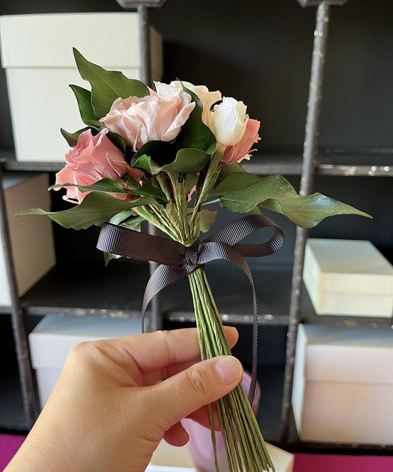 ○Dozen rose / ダズンローズ 12本のバラの花 （ピンク / ブーケタイプ