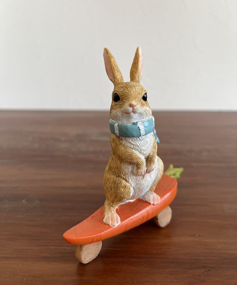 うさぎタウンの仲間たち】 スケートボードにのるうさぎ | Little Gardener