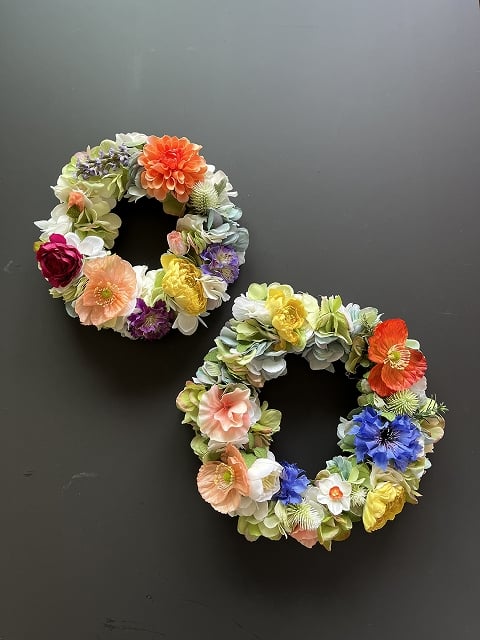 oh flowers / オーフラワーズ】 フラワーリース МL ポピー | Little