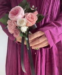 ●Dozen rose  /  ダズンローズ　　12本のバラの花 　（ピンク / ブーケタイプ）