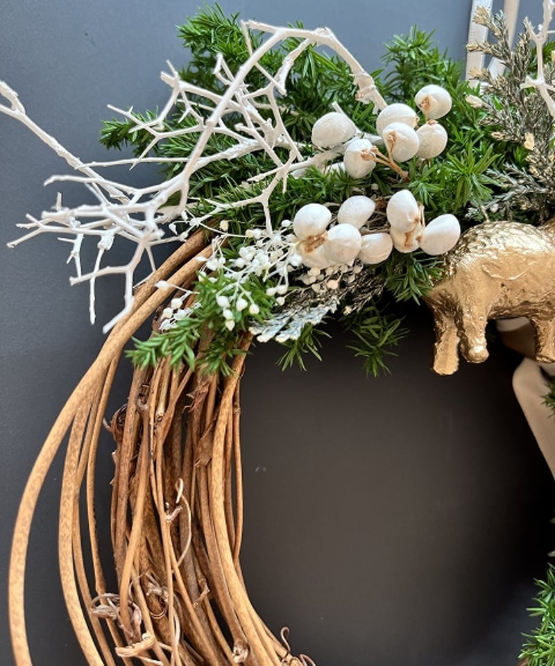 冬の森のリース 】 S シープ | Little Gardener