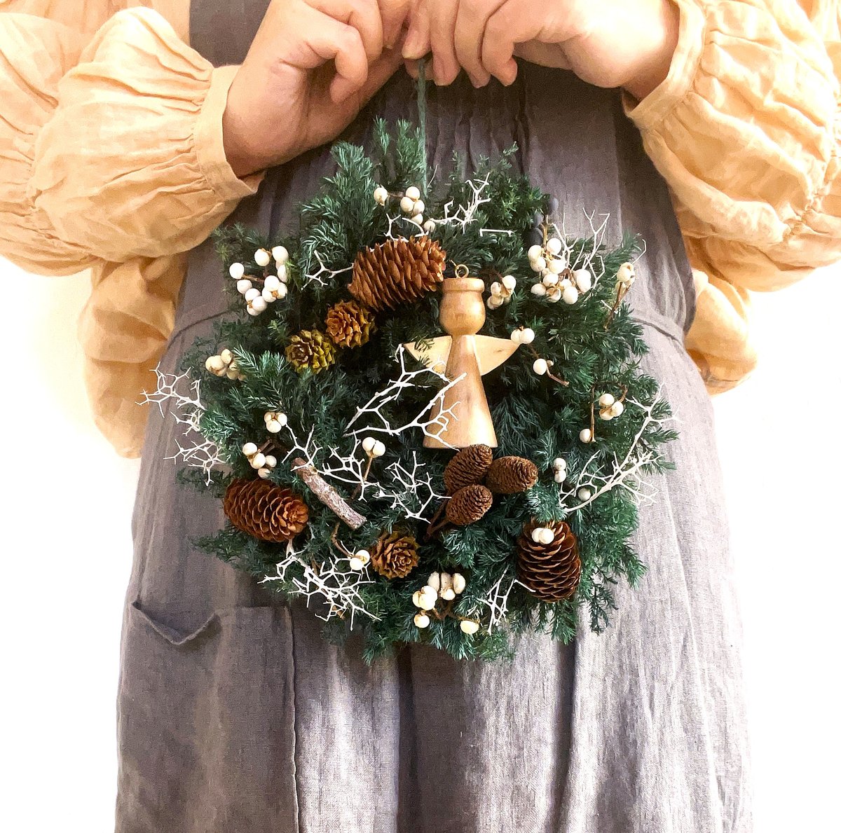 秋冬限定 】 オーダーメイドリース / プリザーブドフラワー | Little