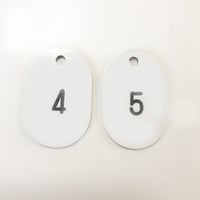 番号札 番号入り