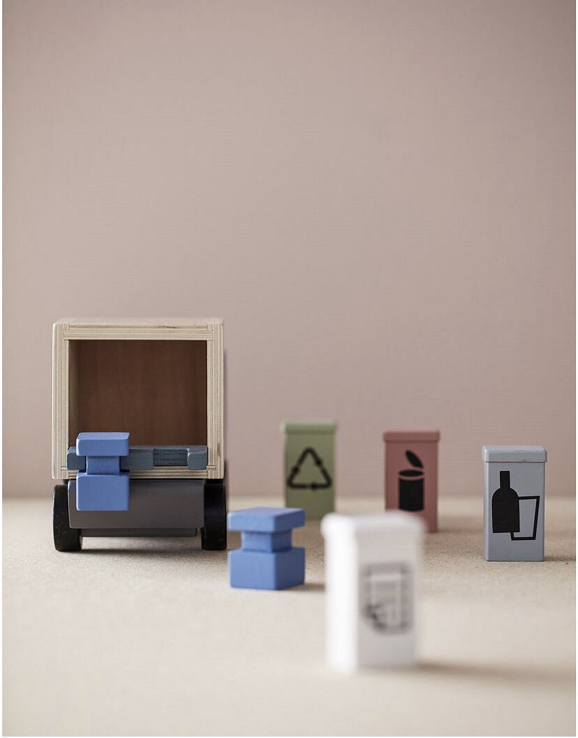 お取寄せ】Kids Concept 木製ゴミ収集車 | ほいくのなかまストア