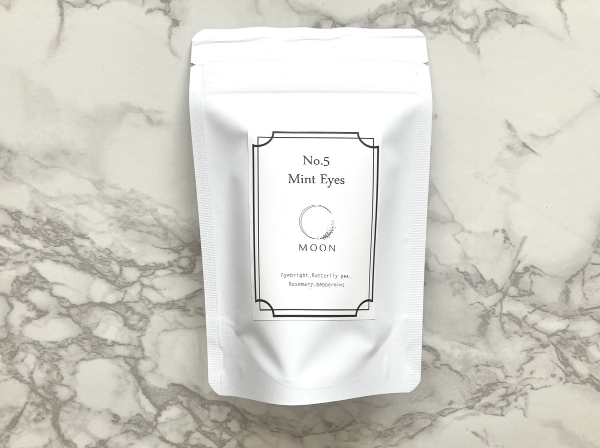 ハーブティー No5. ミントアイズ 青色の目すっきりティー | MOON HERB TEA