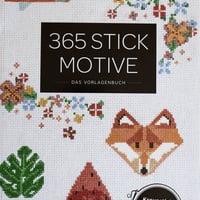 365 Stickmotive　クロスステッチ　ドイツ（2021年）
