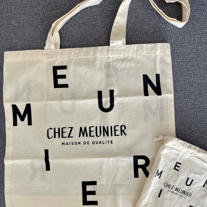 FUDGE6月号掲載” パリのパン屋さん CHEZ MEUNIERエコバッグ | Laune