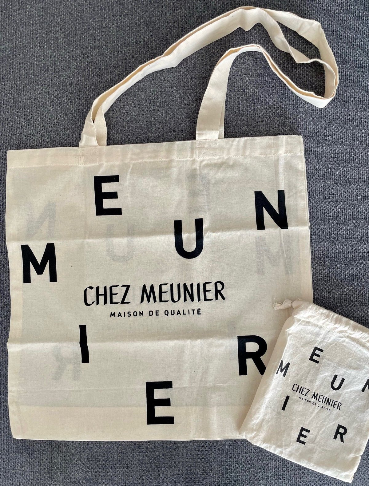 FUDGE6月号掲載” パリのパン屋さん CHEZ MEUNIERエコバッグ | Laune