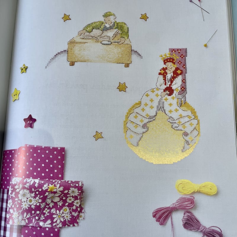 Le petit prince à broder au point de croix 星の王子 Le petit prince à broder au point de croix 星の王子