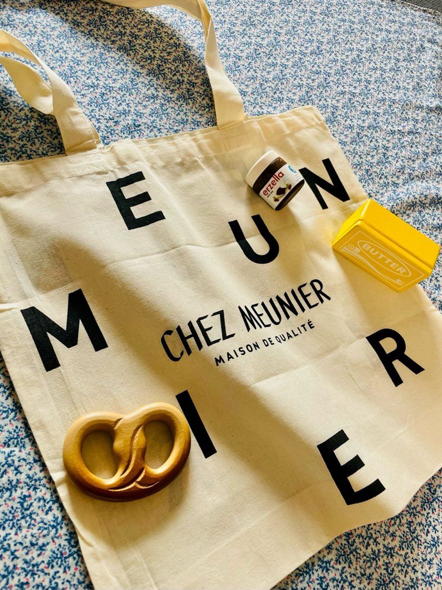 FUDGE6月号掲載” パリのパン屋さん CHEZ MEUNIERエコバッグ | Laune