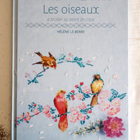 Les oiseaux. à broder au point de croix クロスステッチ　フランス（2022年）