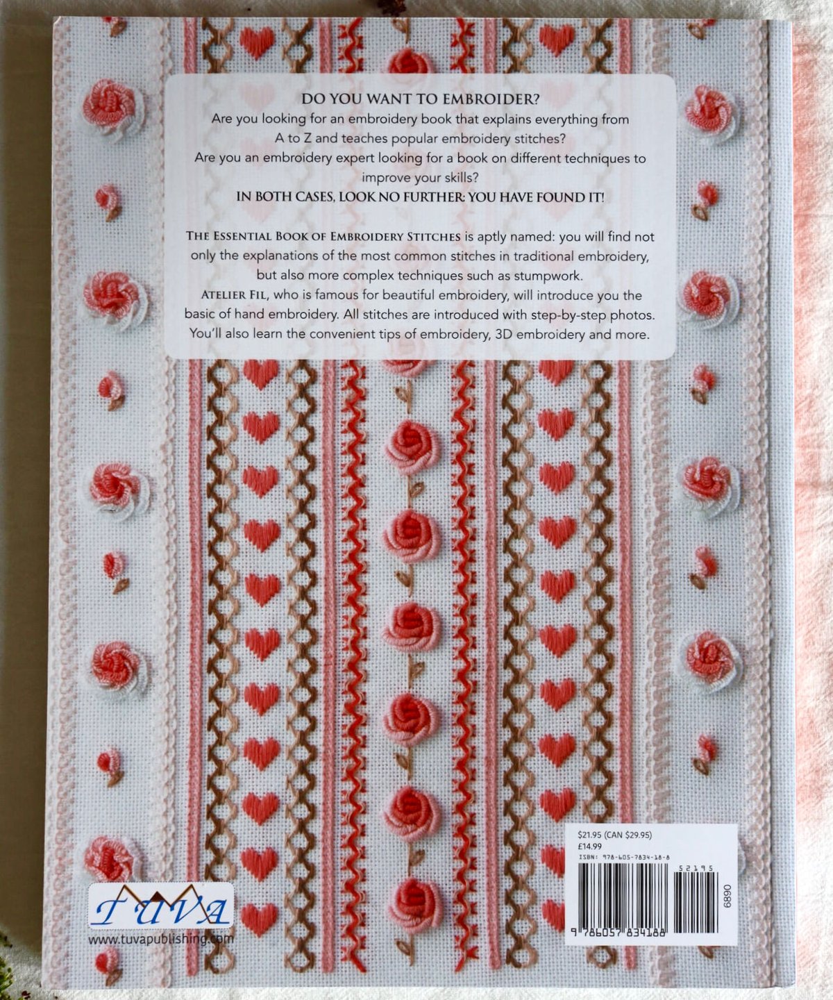 The Essential Book of Embroidery Stitches 刺繍本 イ