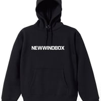 NEWWINDBOX 刺繍ロゴ　【裏起毛】パーカー